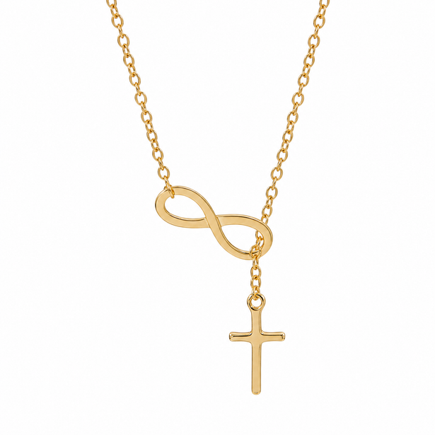 The Infinite Faith Neckalce (Gold & Silver)