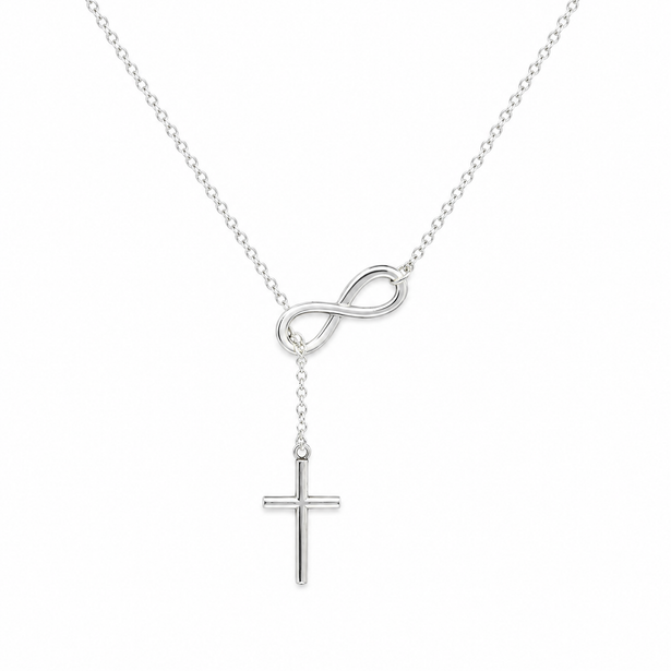 The Infinite Faith Neckalce (Gold & Silver)