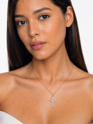 The Angelic Cross (Silver, Gold & Rose Gold)