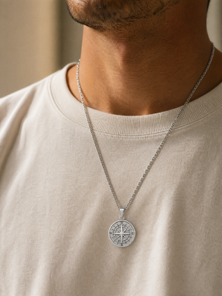 The North Star Necklace (Silver & Gold)