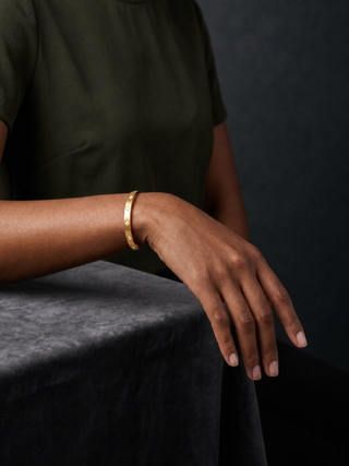 The Luxe Clover Bangle (Silver, Gold & Rose Gold)
