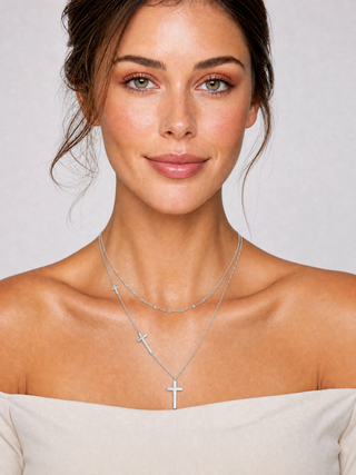 The Trinity Necklace (Gold & Silver)