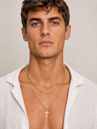 The Saint Necklace (Silver & Gold)
