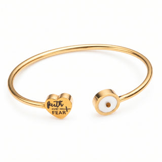 Faith Over Fear Cuff