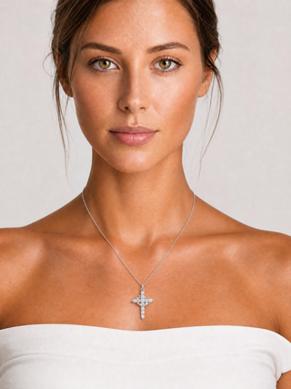 The Angelic Cross (Silver, Gold & Rose Gold)