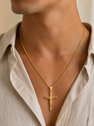 The Redeemer Necklace (Gold & Silver)