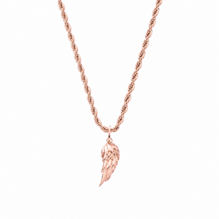 The Guardian Wing Necklace (Silver, Gold & Rose Gold)