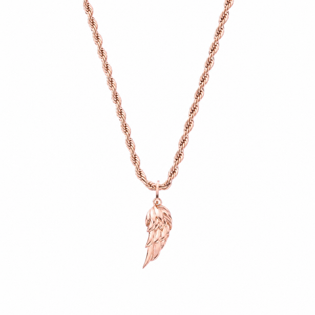 The Guardian Wing Necklace (Silver, Gold & Rose Gold)