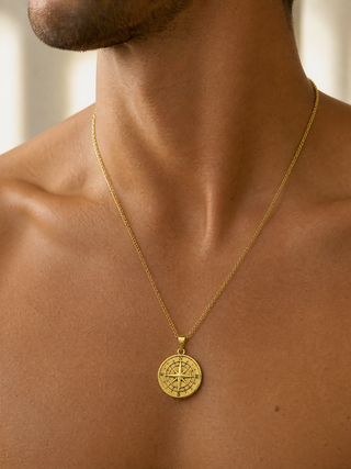 The North Star Necklace (Silver & Gold)