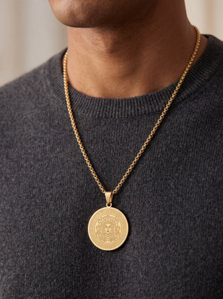 The Medusa Necklace (Silver & Gold)