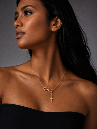 The Infinite Faith Neckalce (Gold & Silver)