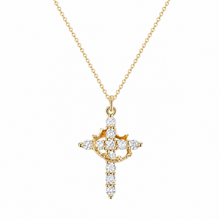 The Angelic Cross (Silver, Gold & Rose Gold)