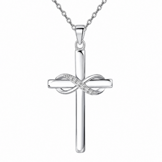 The Eternal Faith Necklace (Silver & Gold)