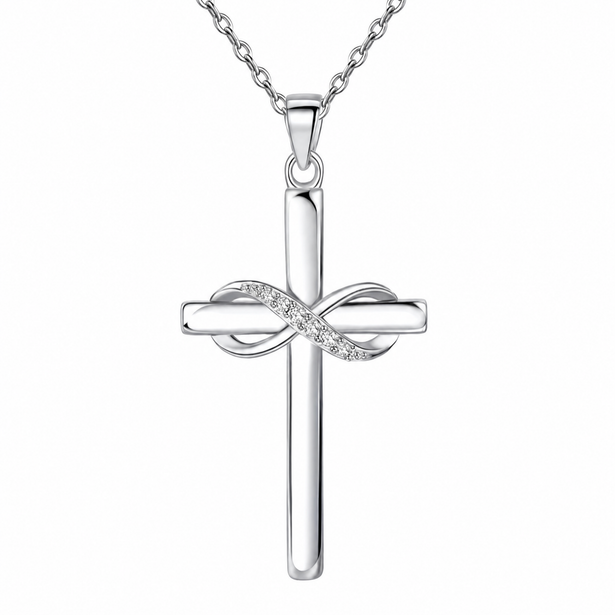The Eternal Faith Necklace (Silver & Gold)